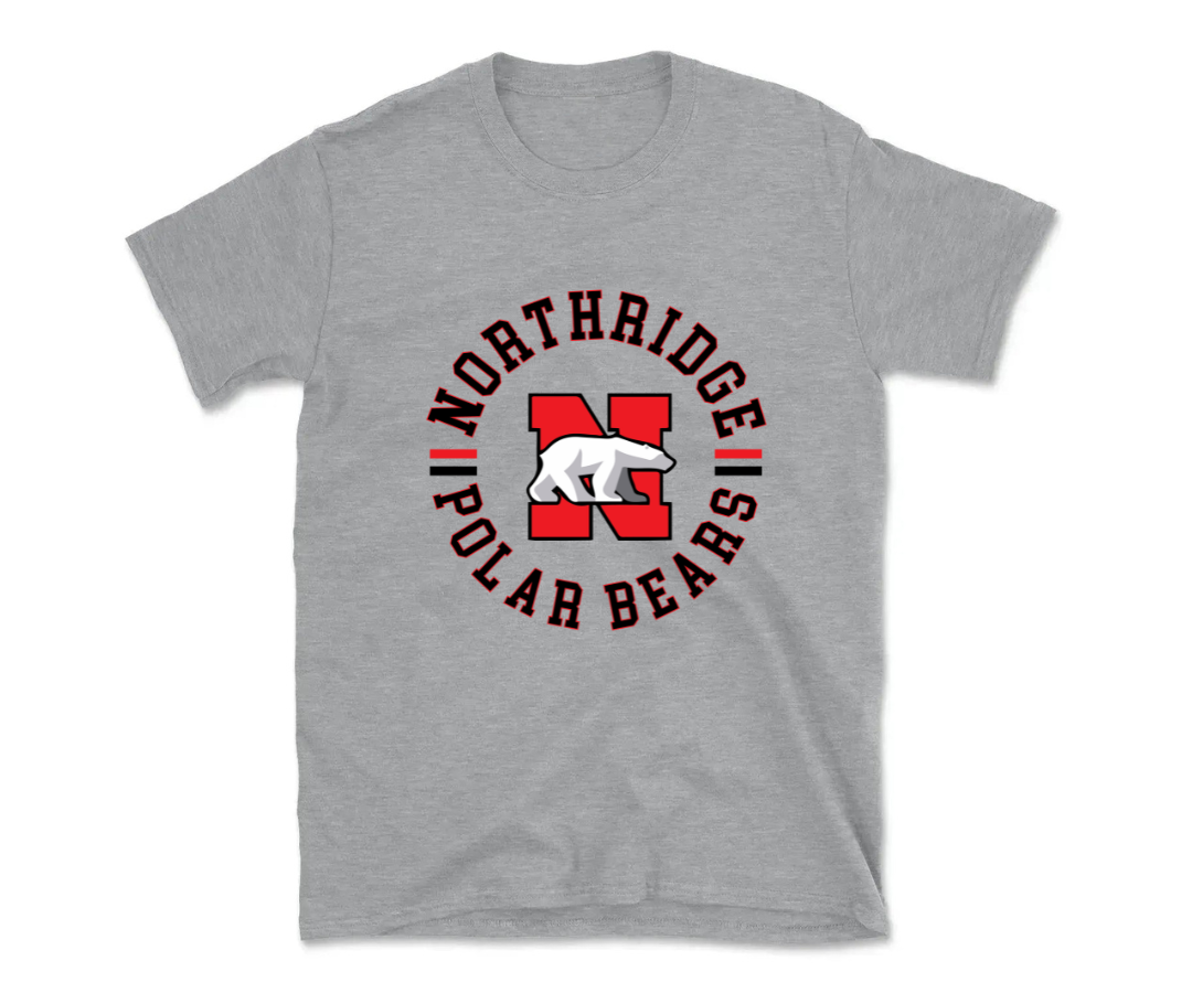 Northridge Polar Bears | 50/50 Cotton Poly | UNISEX | T-shirt