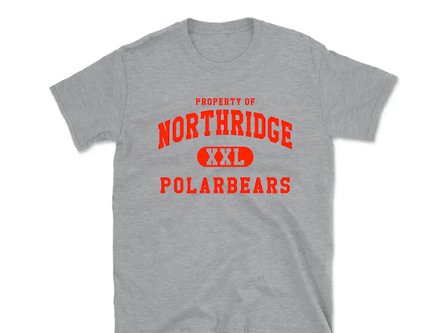 Northrige polar bears | 50/50 Cotton Poly | UNISEX | T-shirt | ADULT