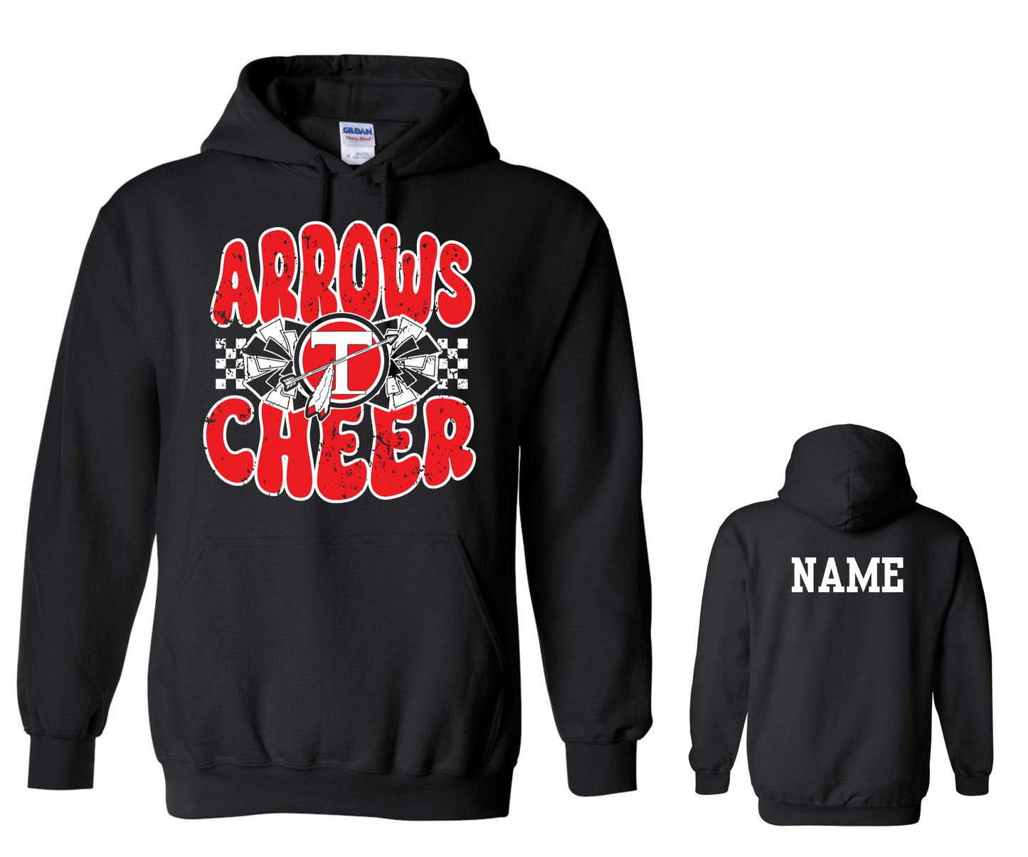 Arrow MS football and cheer | 50/50 Cotton Poly | UNISEX | Sweatshirt