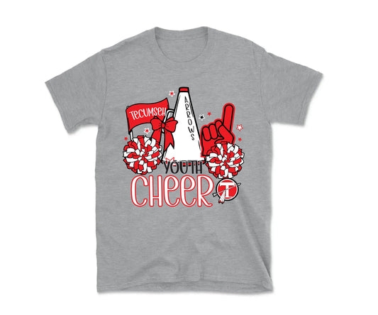 Tecumseh youth football and cheer fundraiser | 50/50 Cotton Poly | UNISEX | T-shirt