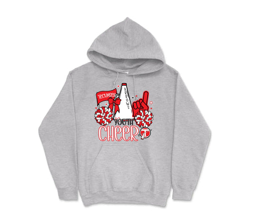 Tecumseh youth football and cheer fundraiser | 50/50 Cotton Poly | UNISEX | Sweatshirt