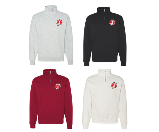 Tecumseh youth football and cheer fundraiser | 50/50 Cotton Poly | UNISEX | 1/4 Zip